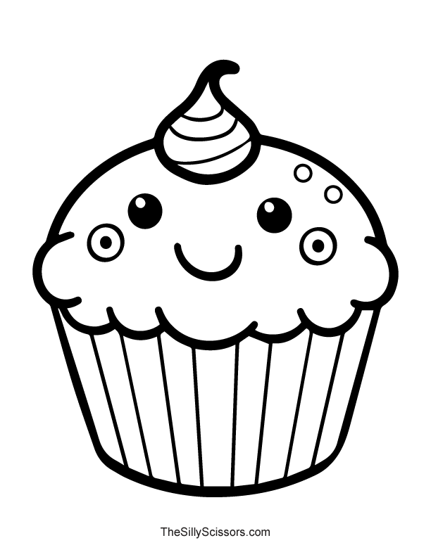 Whipped Cream Hat Cupcake 
