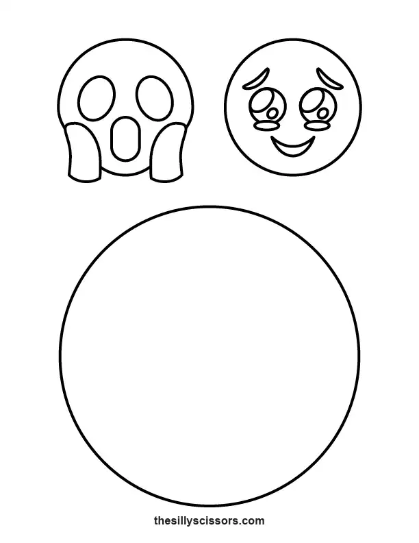 Combine Face Screaming in Fear + Face Holding Back Tears