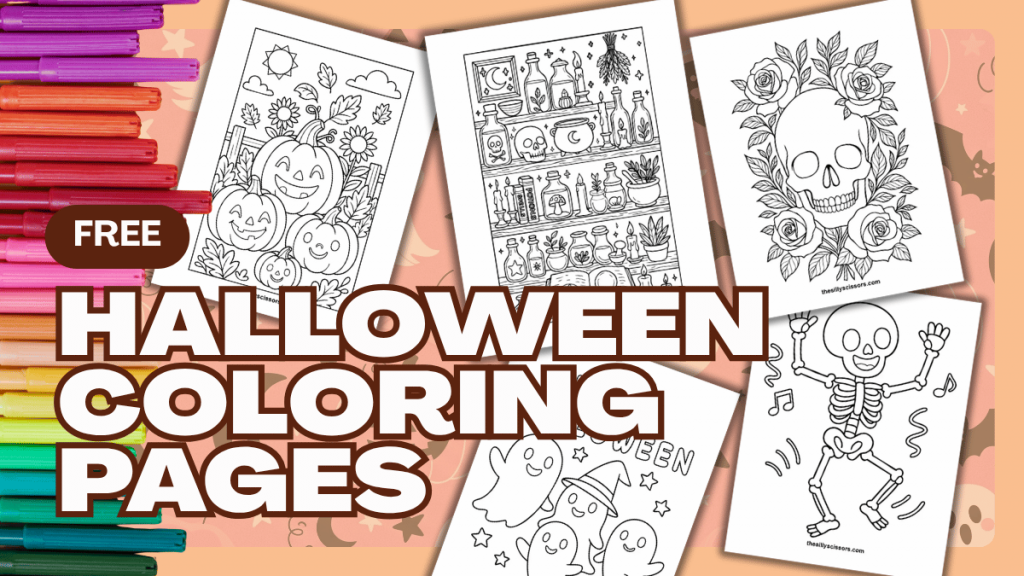 Halloween Coloring Pages Free Printable PDF Halloween Coloring Pages Free Printable PDF