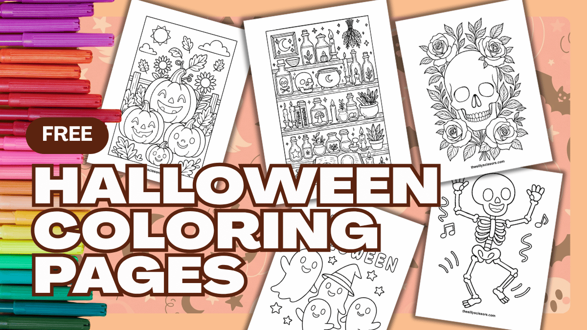 Halloween Coloring Pages Printable PDF Free Printable PDF Halloween coloring pages printable pdf free printable pdf